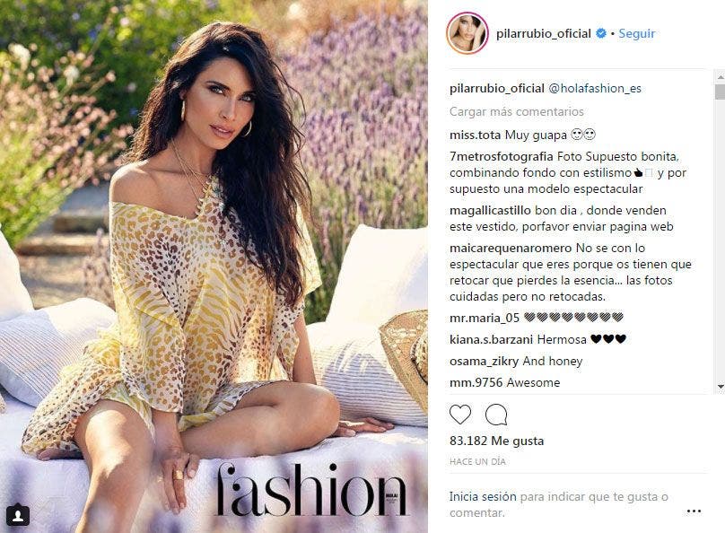 Pilar Rubio sin sujetador la foto más atrevida de la mujer de Sergio