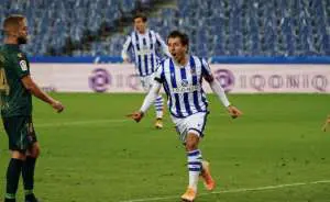 Mikel Oyarzabal, jugador de la Real Sociedad