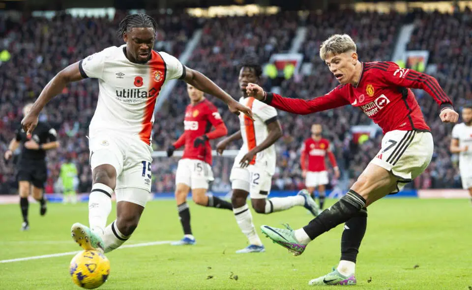 Alejandro Garnacho, futbolista del Manchester United