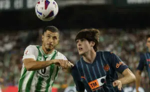 Javi Guerra, futbolista del Valencia